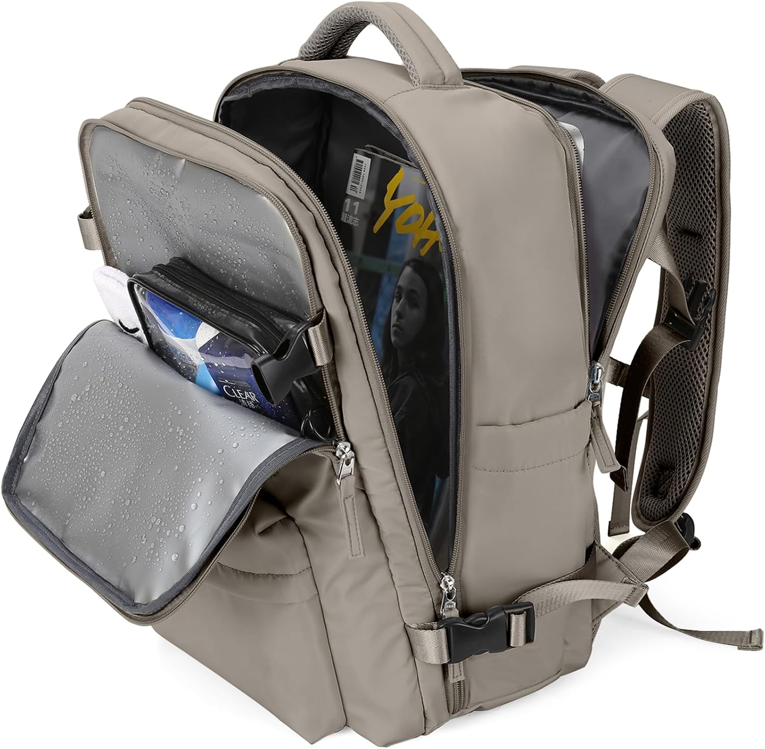 Travel Backpack Women,Carry On Backpack Flight Approved 18x14x8 inches Bag Spirit Airlines Personal ltem,College Sports Hiking Rucksack Waterproof Outdoor Casual Daypack Laptop Blackpack,Peacock Blue