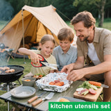 Heavy-Duty Kitchen Scissors – 2 Pack Stainless Steel Multi-Purpose Shears with Comfort Grip