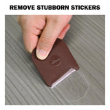 5-Pack Nonstick Pan Scrapers – Heavy-Duty ABS Plastic, Scratch-Free Cookware Cleaning Tools