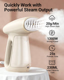 Bear 1300W Aromatherapy Handheld Garment Steamer 230ML Fast Heat Portable Wrinkle Remover for Clothes