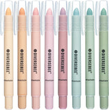 8-Pack Pastel No-Bleed Gel Highlighters