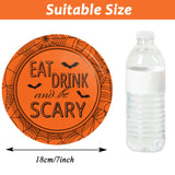 Halloween Dessert Plates – 48 Pcs 7-Inch Assorted Paper Plates for Spooky Party Snacks & Appetizers