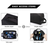 Men’s Travel Toiletry Bag Organizer – Waterproof Shaving & Cosmetic Storage Bag