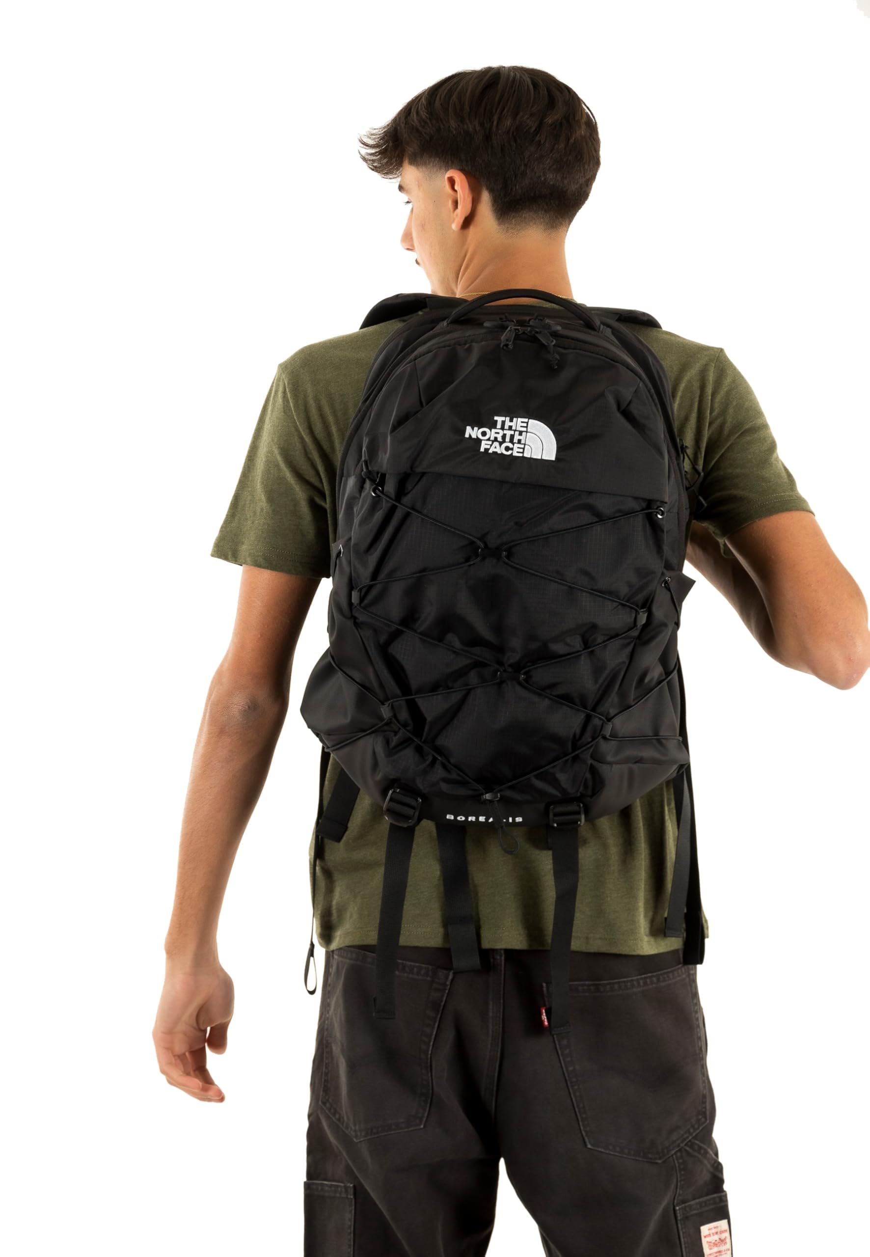 The North Face Borealis Commuter Laptop Backpack – Water-Repellent 28L Everyday Carry (TNF Black)