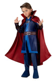 Marvel Doctor Strange Youth Costume – Deluxe Tunic, Pants & Detachable Cloak with Eye of Agamotto Print