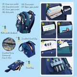 Astronaut School Backpack Set with Lunch Bag and Pencil Case