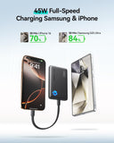 INIU 10000mAh Portable Power Bank 45W Fast Charging – Compact USB-C Power Bank for iPhone, Android & Travel