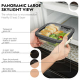 Premium 10-Piece Borosilicate Glass Food Storage Containers Set with Airtight Tempered Lids | Leak-Proof, Oven-Safe & BPA-Free