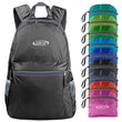 G4Free 20L Ultra Lightweight Packable Backpack – Foldable Travel & Hiking Daypack for Men & Women – Black