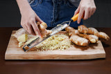 Heavy-Duty Stainless Steel Zester & Cheese Grater – Multi-Use Kitchen Handheld Shredder