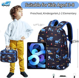 15-Inch Preschool Backpack Set with Matching Lunch Box