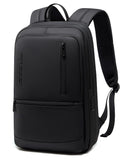 FENREE.GEER Expandable Work Laptop Backpack – 12L–22L Water-Resistant Backpack with USB-C & USB-A Ports for 15.6” Laptops (Black)