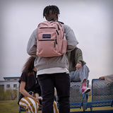 JanSport Big Student Laptop Backpack with 15″ Laptop Sleeve – Classic 2-Compartment School & Everyday Backpack (Black)