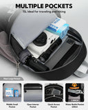 Waterfly 15L Ultra-Light Foldable Travel Backpack – Mini Packable Daypack with Breathable Straps, Black