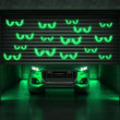 Glow-in-the-Dark Garage Door Magnets – 20 Pairs Luminous Halloween Eyes for Spooky Outdoor Decor (Waterproof & Reusable)