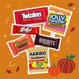 Hershey’s Halloween Candy Variety Bag – 65PCS Mix of Chocolate & Fruity Miniatures for Trick or Treat 🍬🎃