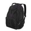 SwissGear 1900 ScanSmart 17″ Laptop Backpack – TSA-Friendly Tech Backpack with RFID Protection (Black/Black)