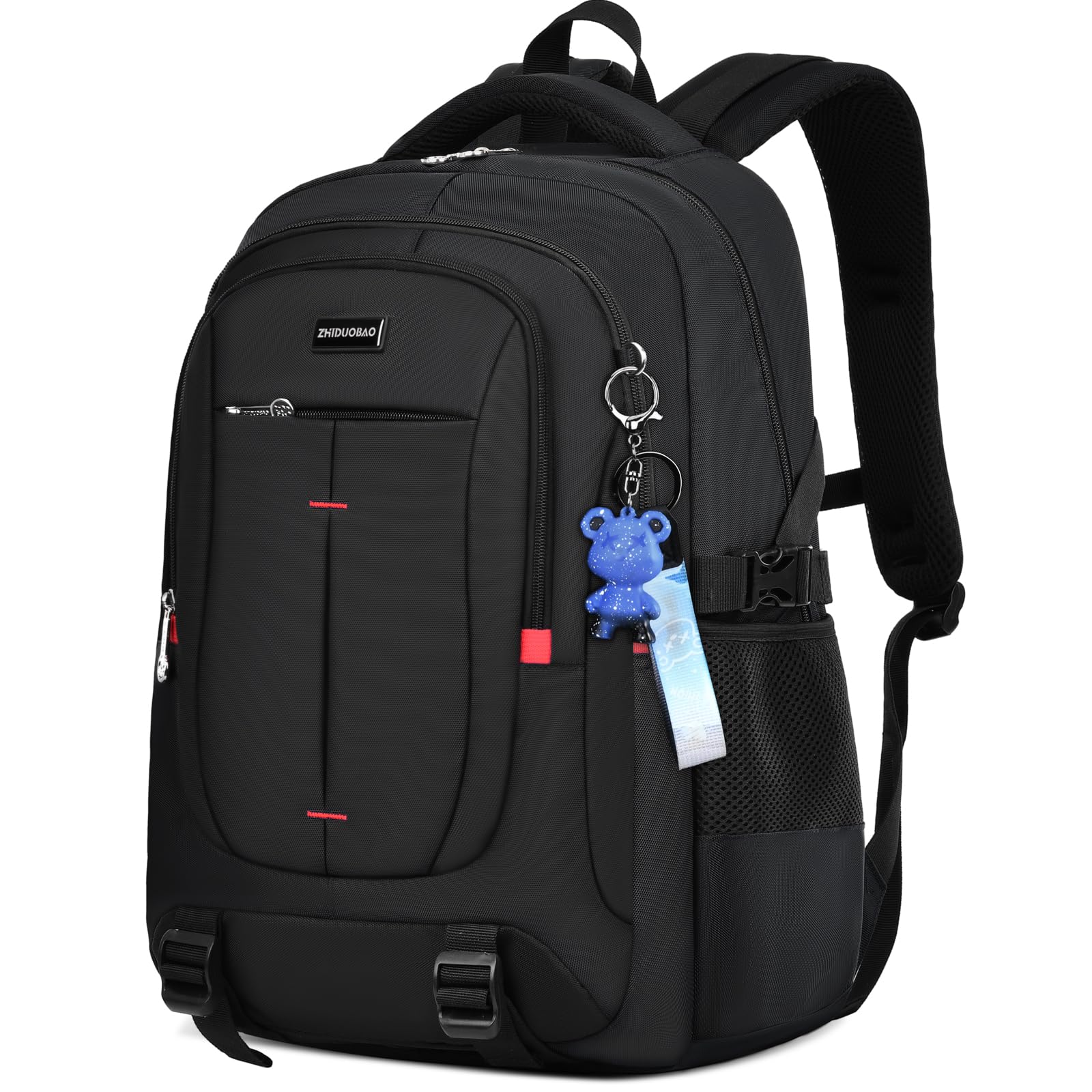 ZHIDOBO Camo Laptop Backpack for School & Travel – Large Water-Resistant Bookbag for Boys