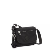 Kipling Sabian Mini Crossbody Bag – Lightweight Water-Resistant Everyday Shoulder Purse (Black Noir)