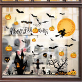 Halloween Window Clings – Double-Sided Reusable Stickers for Glass Doors, Windows & Smooth Surfaces