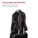SwissGear 5505 Cecil 16″ Laptop Backpack – Lightweight Everyday Carry with Gear Attachments (Charcoal)