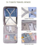 LOVEVOOK 40L Airline-Approved Carry-On Travel Backpack with 3 Packing Cubes & Wet Pocket – Unisex