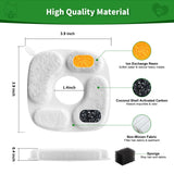 Cat Water Fountain Replacement Filters 24 Pack with Activated Carbon, Ion Resin & Pre-Filter Sponges – Compatible with 95oz/2.8L Pet Fountains