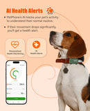 GlocalMe PetPhone AI GPS Pet Tracker with Two-Way Call Real-Time Tracking Waterproof Smart Collar Device