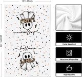 Halloween Dish Towels Set of 2 – Beige Kitchen Towels by Artoid Mode (18x26”)