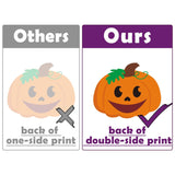 Halloween Window Clings – 44 Double-Sided Reusable Stickers for Glass Windows, Doors & Mirrors