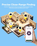 Android Find Hub Bluetooth Tracker Tag, UWB Distance Display, 95dB Loud Alert, IP65 Waterproof, 2-Year Battery, Google Certified Item Locator