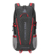 BSEASH 45L Waterproof Hiking Backpack – Lightweight Outdoor Travel Daypack with Rain Cover for Camping & Trekking (Black)