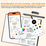 YUAN Smart Pen & Digital Notebook Set – Real-Time Sync, Offline Storage & Business App Integration (Black Edition)