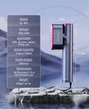 Jack & Rose K1 Dual Voltage Travel Garment Steamer Iron Portable 2-in-1 Wrinkle Remover with LED Display
