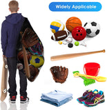 Brotou Extra-Large Mesh Sports Ball Bag 40 x 30 in – Heavy-Duty Team Equipment Carrier with Adjustable Strap