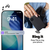Tile Slim Bluetooth Tracker Card for Wallet, Passport & Luggage, 350 ft Range, SOS Alert, IP68 Waterproof, Life360 Compatible