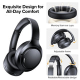 A18 Pro Hybrid Active Noise Cancelling Headphones – Bluetooth 6.0, 120H Playtime, 6-Mic ENC & Hi-Res Audio (Black)