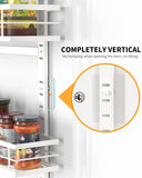 MOFOROCO 9-Tier Over-the-Door Pantry Organizer – Metal Hanging Storage Shelves for Kitchen, Bathroom & Laundry