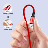 4-in-1 Universal Charging Cable with Apple Watch Charger – USB-C, Lightning & Micro USB Multi Cable (4FT)