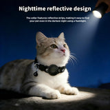 Android Cat GPS Tracker Collar, Waterproof Smart Pet Locator, No Subscription, Lightweight Find My Device Compatible Tracker