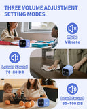 Productivity Timer Cube with Flip Control, Custom Countdown & Count-Up, Silent Vibration Desk Timer for Work, Study & Kitchen – Blue