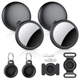 Air Tracker Tag 4 Pack, Apple Find My Compatible Bluetooth Tracker with IP68 Waterproof Design and Magnetic Mount