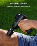 Thermacool Massage Gun – Heated & Cold Therapy Deep Tissue Percussion Massager with LED Display