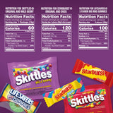 STARBURST, SKITTLES & LIFE SAVERS Halloween Variety Bag – 315PCS Fruity Candy Mega Mix 🍓🍋🍇 Perfect for Parties & Trick-or-Treat 🎃