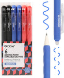 9-Color Erasable Gel Pen Set with 0.7 mm Tips