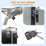 USB-C Rechargeable Smart Tracker Tag for Apple Find My and Google Find My Device, 90dB Alert Bluetooth Item Locator