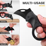 Mini Pocket Knife Keychain Folding Box Cutter – Stainless Steel EDC Knife for Camping, Hiking & Everyday Carry