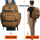 Welkinland 24-Hour Executive Business Backpack with Toiletry Bag – 28L Carry-On Laptop Backpack for 16″ Devices