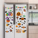 Purple Halloween Window Clings – 232PCS Gel Stickers with Ghosts, Pumpkins & Skulls