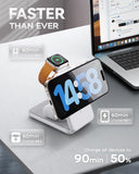 RORRY 3-in-1 Magnetic Power Bank 10000mAh – Foldable MagSafe Charger for iPhone, Apple Watch & AirPods